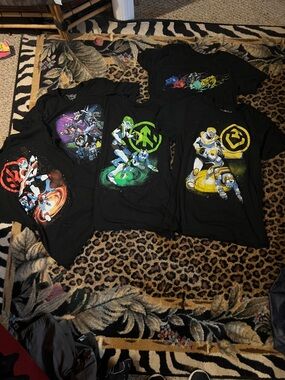 Voltron Tees - lot of 5